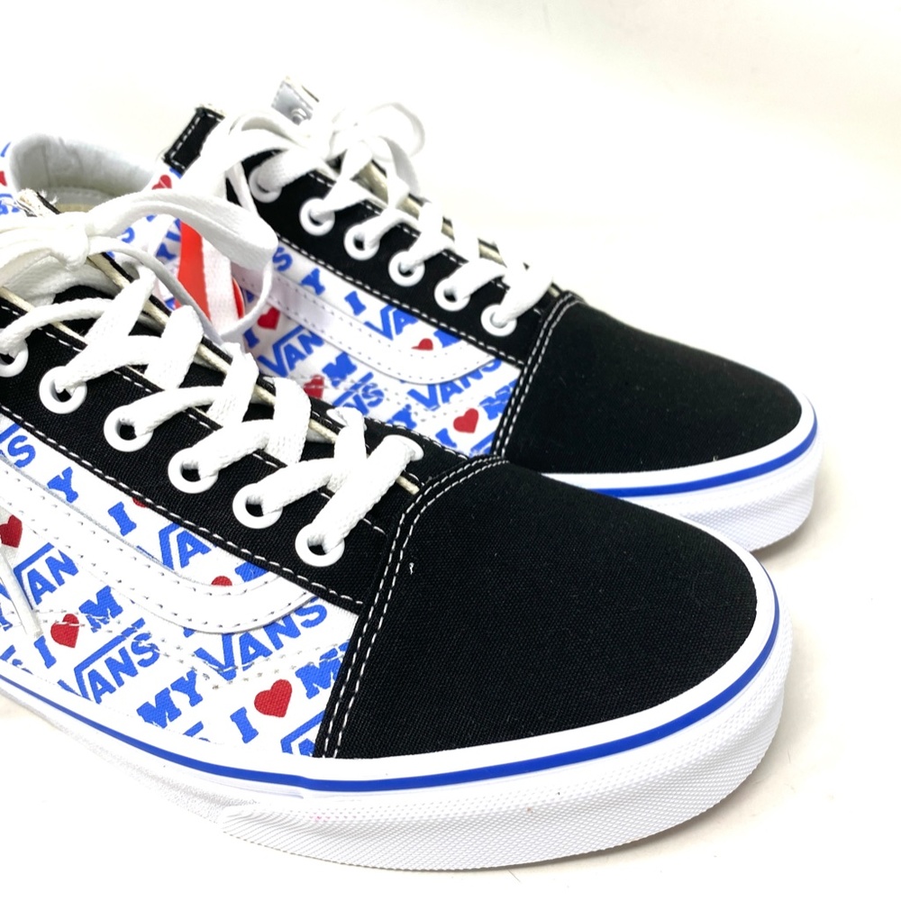 VANS Old Skool Skate Shoes Men Suede Black White Canvas Low Top Custom Alsu01240 - Picture 4 of 11
